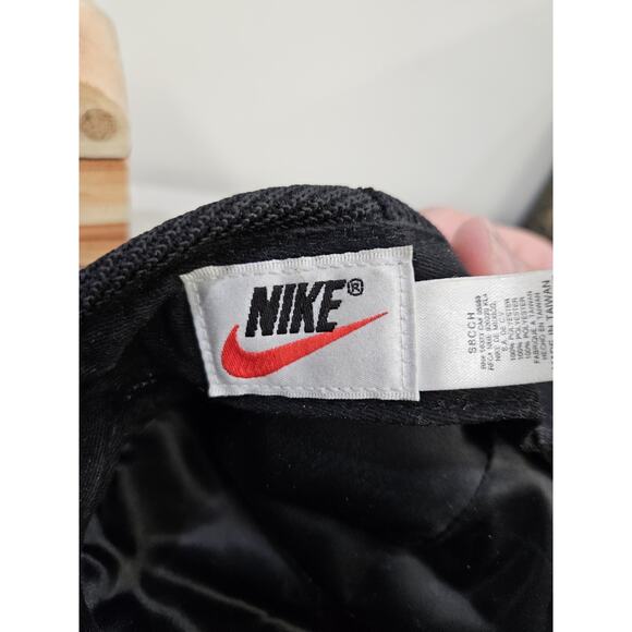 VTG Nike Golf Flat Cap Newsboy Cabbie Hat Large Swoosh - Picture 6 of 14